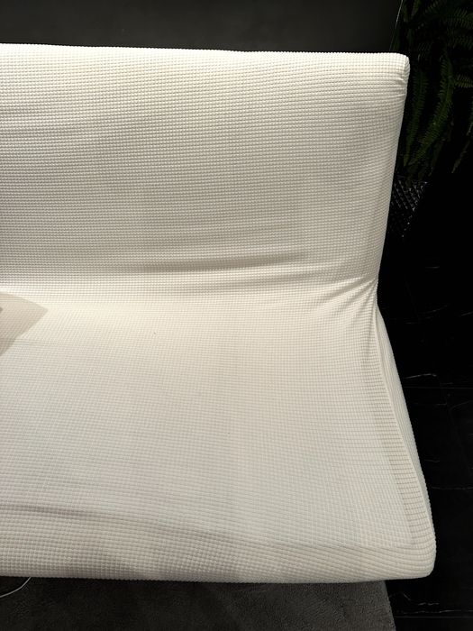 Нов калъф протектор , за тройка диван, бяло кадифе,