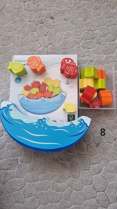 Дървени образователни играчки