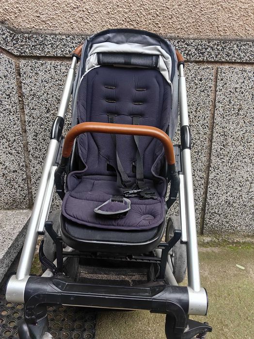 Бебешка количка Mutsy i2 комплект urban nomad White and Blue