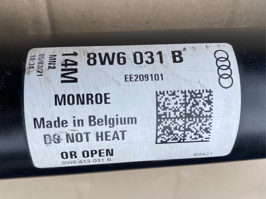 Amortizoare NOI Audi A4 B9 / A5 F5 : 8W6031B 2021