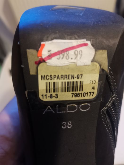 Pantofi dama noi ALDO full piele, eveniment, nunta, botez