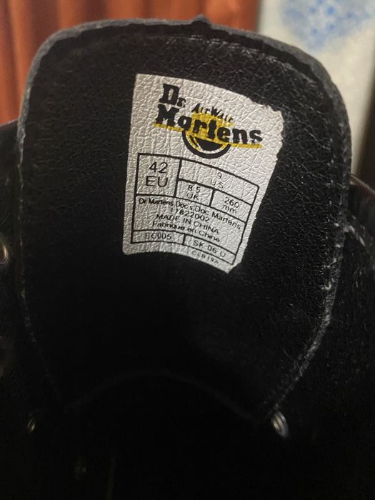 ghete Rick Owens x Dr. Martens