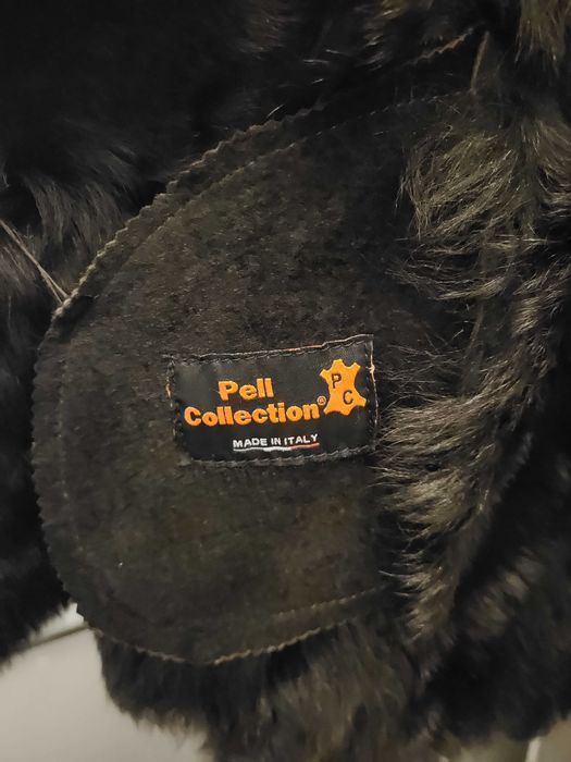 Cojoc piele femei Shearling,ca NOU! Nr 44,Made in Italy