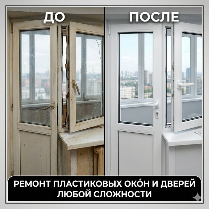Ремонт пластиковых окон