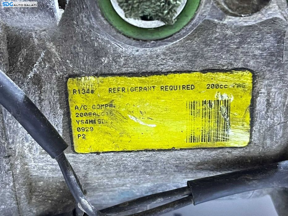 Compresor AC Aer Conditionat Clima Ford Focus 1 1998 - 2004 Cod YS4H-19D629-AC YS4H19D629AC Cod compatibil YS4H19D629AB [B0027]