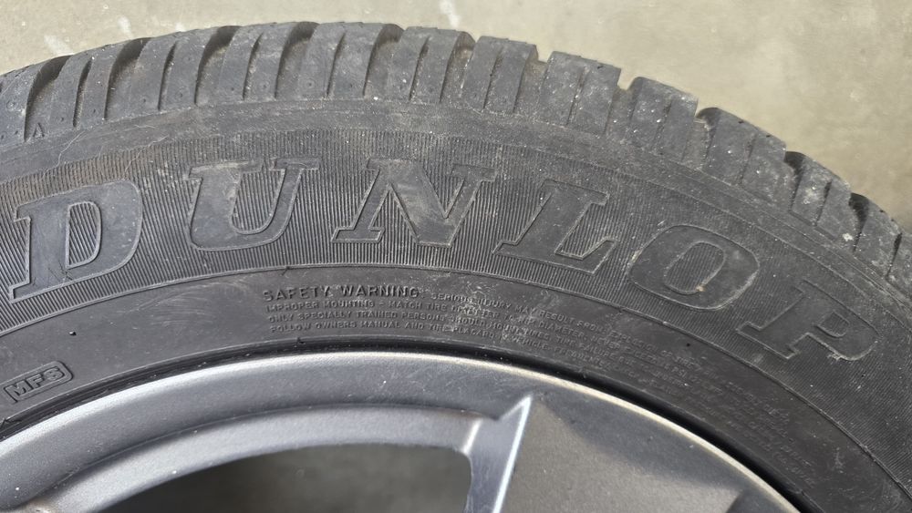 17" Немски джанти DEZENT + Зимни гуми Dunlop (Made in Germany) 225/60/