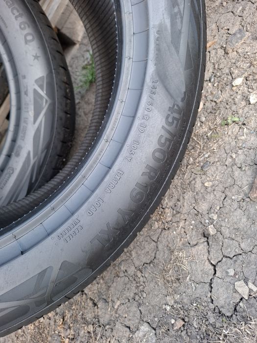 Vand 2 anvelope 245 50 19 continental de vara bune ca noi dot 2025