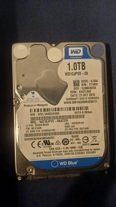 UN HDD de un tera