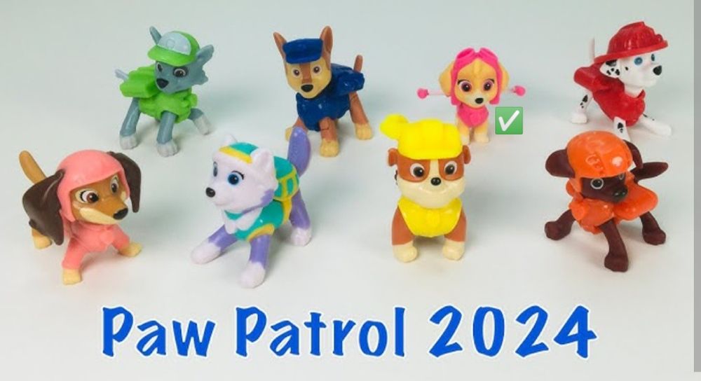 Фигурки Kinder без вкладышей разные