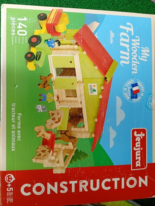 Lego Construcții lemn 140 piese