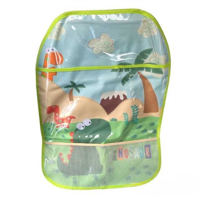 Husa protectie scaun auto cu 3 buzunare - impermeabila, universala