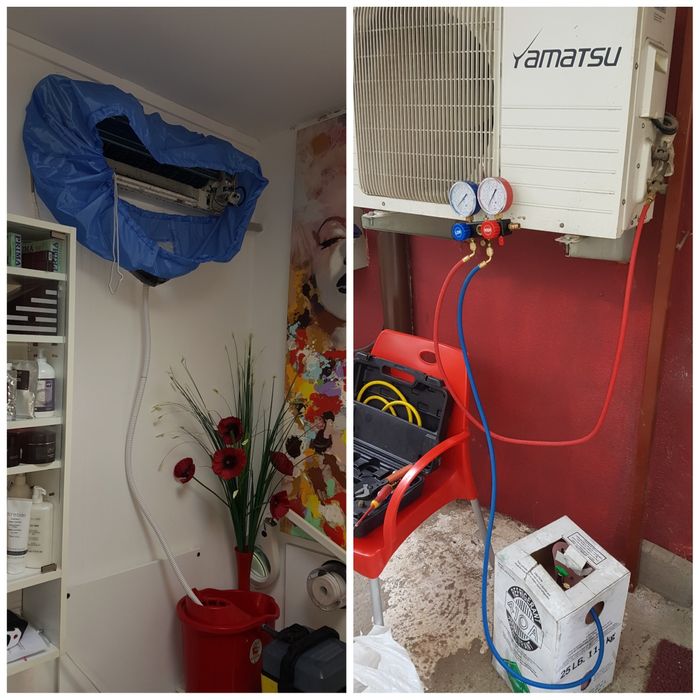 Aer conditionat,pompe de caldura,montaj,incărcare freon,igienizare,ste