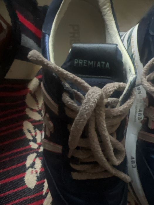 Кроссовки Премиата в отличном состоянии .