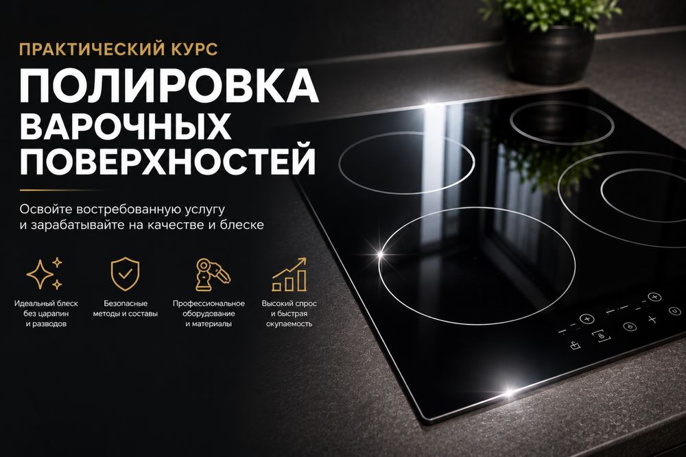 Полировка варочных поверхностей