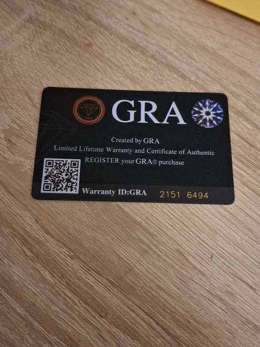 Inel Moissanite ajustabil