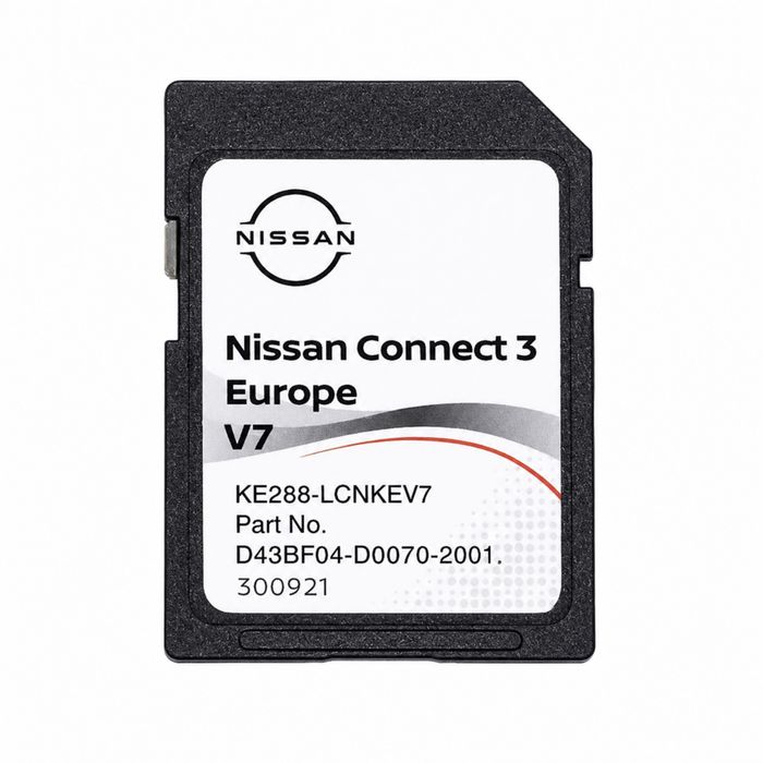 NISSAN Connect LCN3 GPS Navi SD Card 3D Map V7 Full Europa 2023
