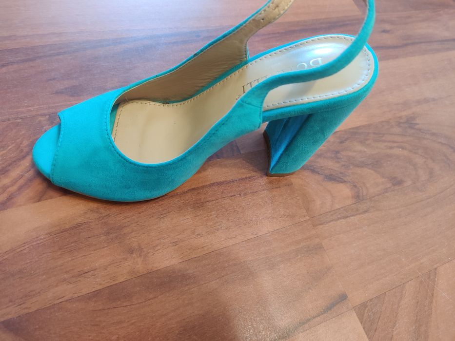 Pantofi ocazie turcoaz