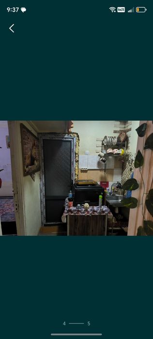 Продам Квартиру 2х комнатную, бывшее общежитие. Сергели 2 второй этаж