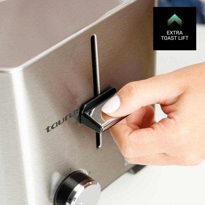 Двоен Тостер Taurus Mytoast Duplo Legend, Метален Корпус, 1400W