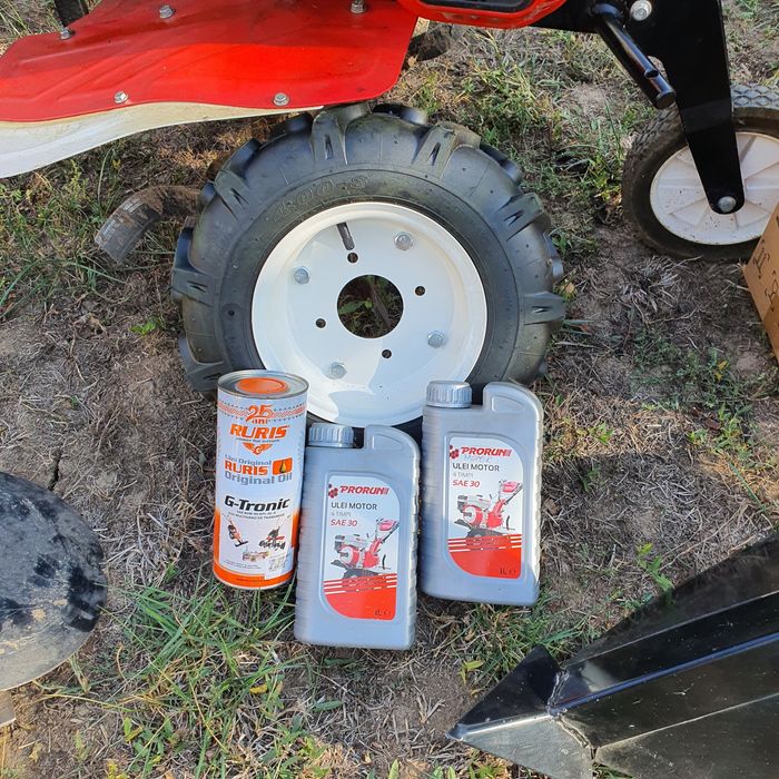 Motocultor PRORUN 7 CP – aproape nou, cu toate accesoriile incluse