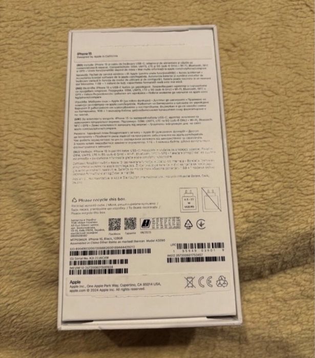 iPhone 15 128 GB Black