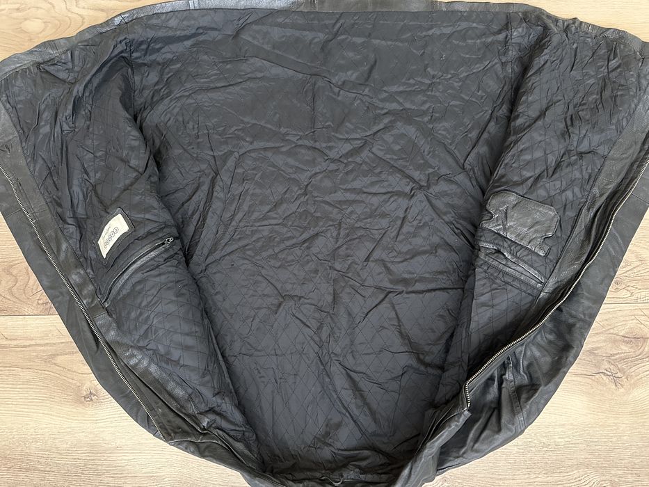 Geaca Piele Naturala Nappa CANDA cu Guler Barbati | Marime M