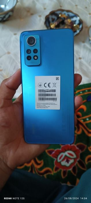 Redmi not 12 pro 8 256 xolati edial dakument karobka ..