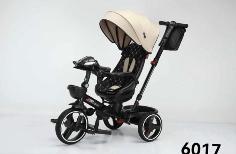 Велосипед  SkilMax с ручкой для мамы