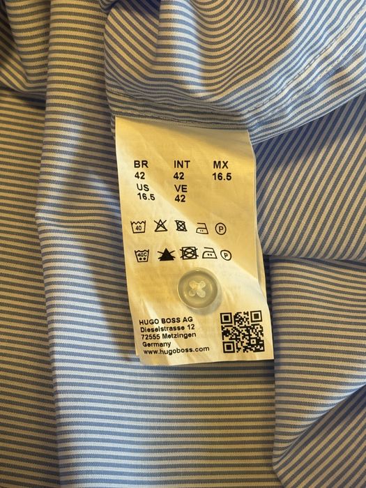 Camasa Hugo Boss Short Sleeve Pastel 42/L