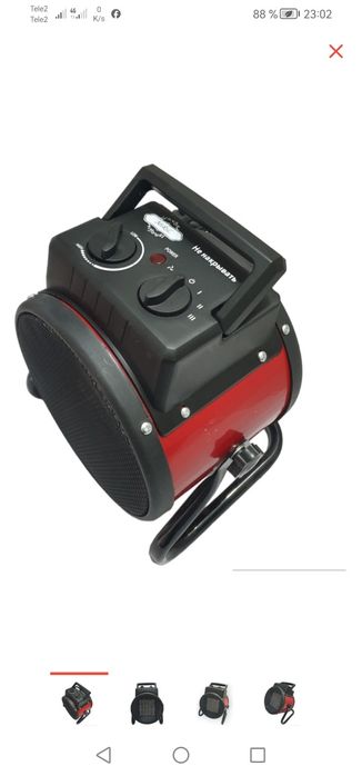 Продам тепло вентиляторы на 2 и 3 квт