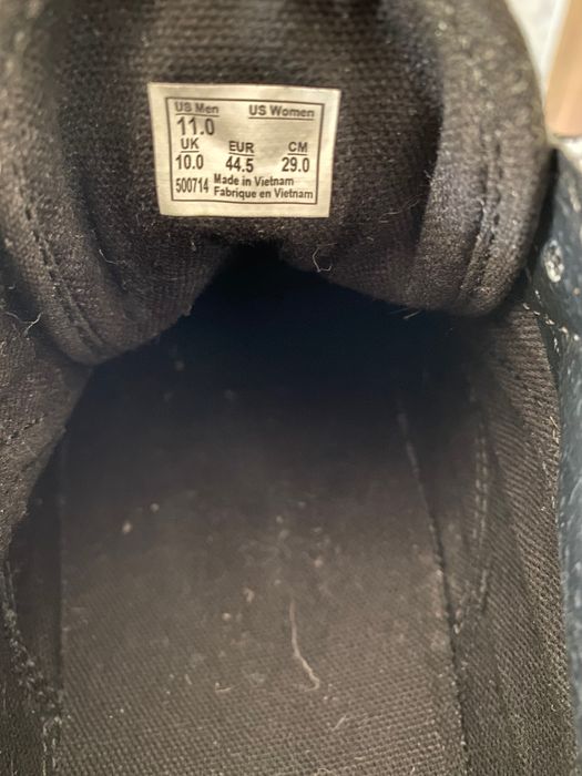 Vans old skool из натуральной кожи