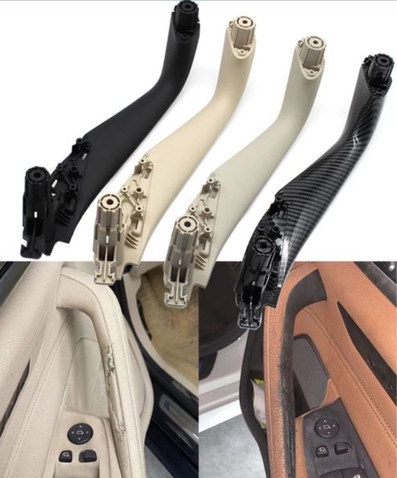 Maner interior piele capac Oyster canberra bej Bmw Seria 5 G30 G31