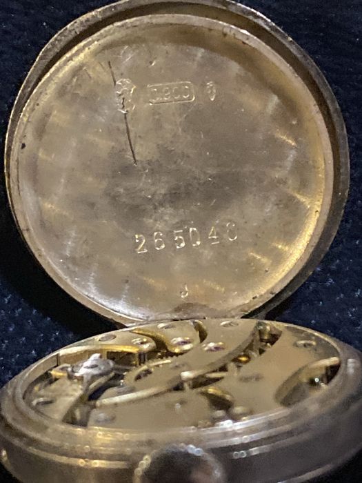 Сребърен дамски часовник