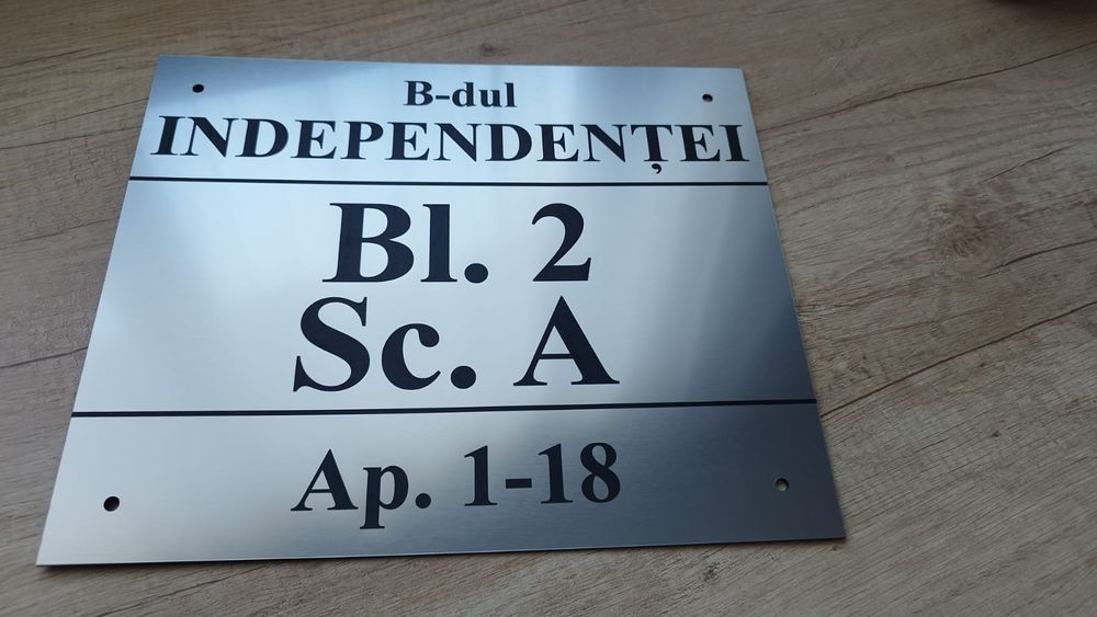 Placuta gravata cutii postale