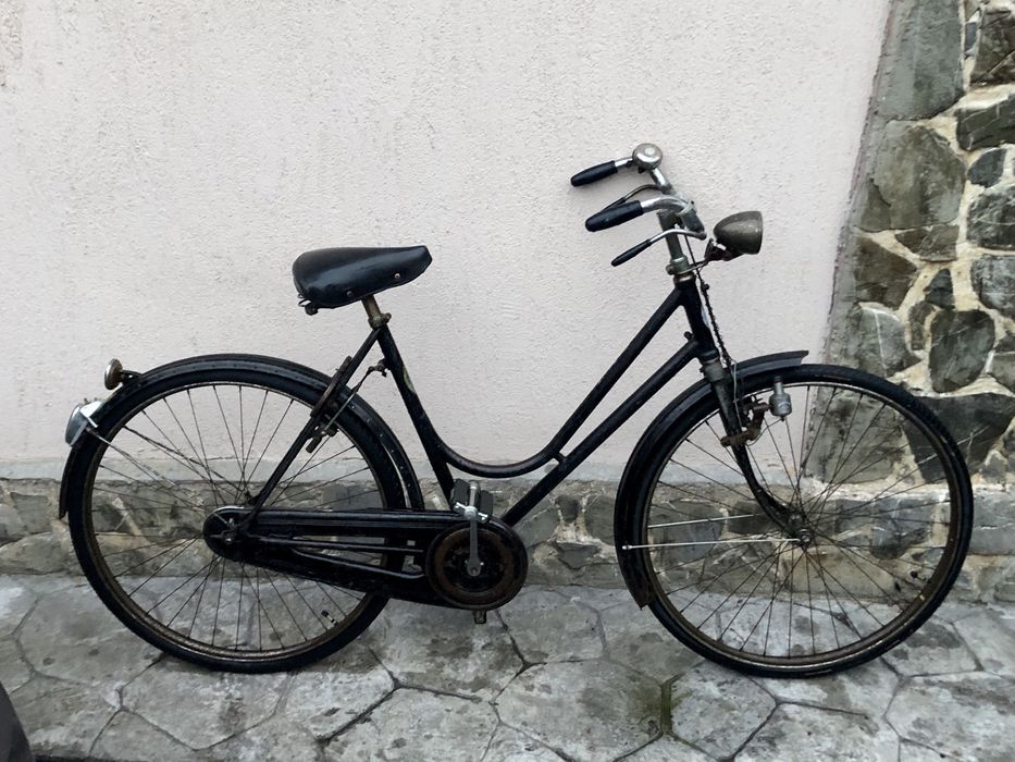 Bicicleta vintage Bianchi retro de colectie