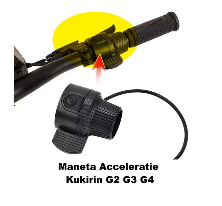 Maneta acceleratie Originala Kukirin G2 - G3 - G4 si G2 pro G2 max