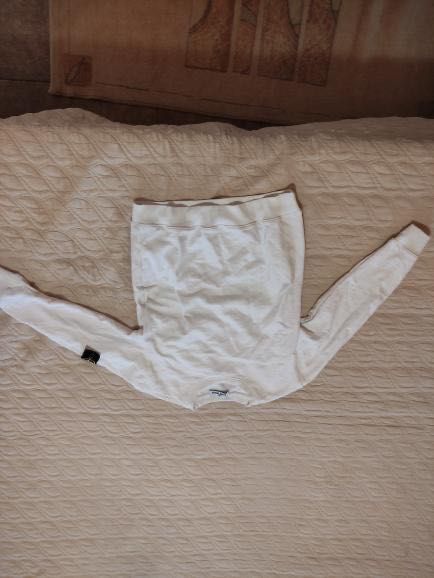 Stone Island 532B9 Бял Суитшърт – Оригинален (чисто нов)