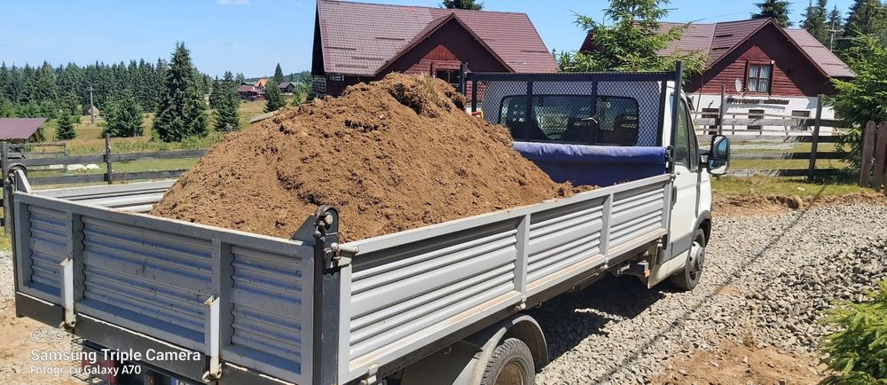 Servicii Miniexcavator / Buldoexcavator și basculă 3.5t BELIȘ