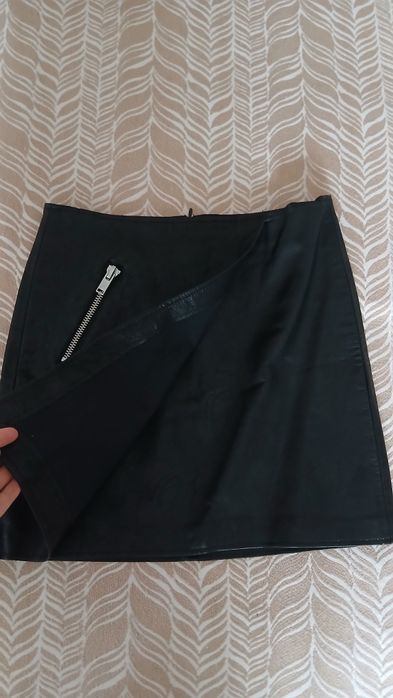 Fusta mini piele