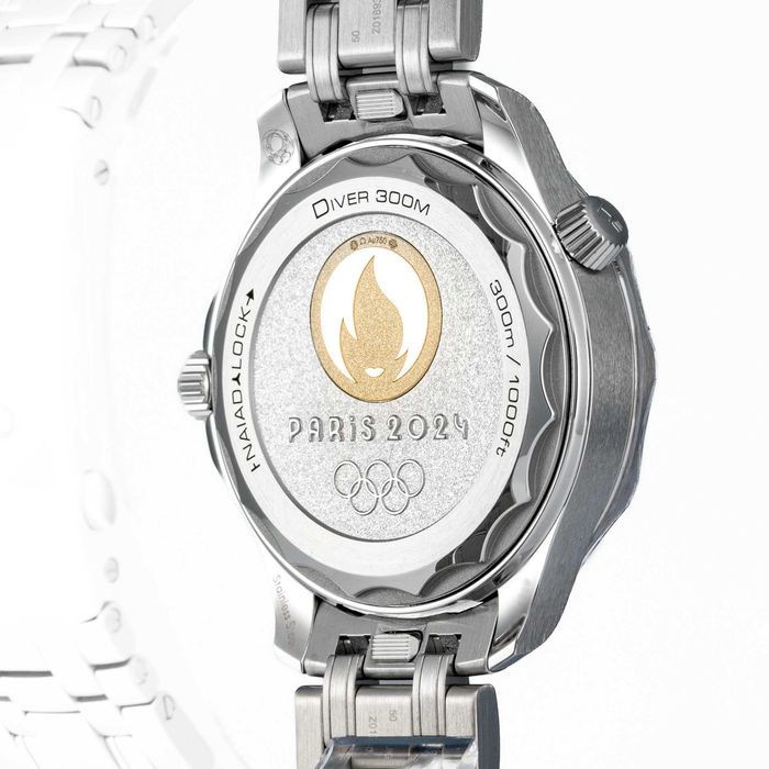 Omega Seamaster Diver 300M Paris 2024 522.21.42.20.04.001 Moonshine™ Gold & Steel