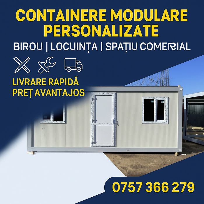 Vand containere modulare tip birou 6 x 2.40m