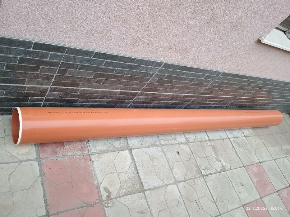 PVC тръба ф200 х 4.9