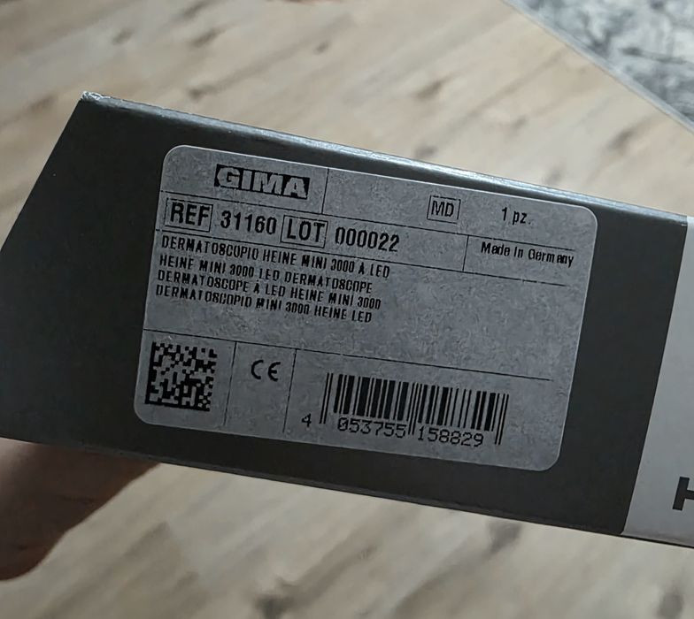 Dermatoscop gima mini 3000 led