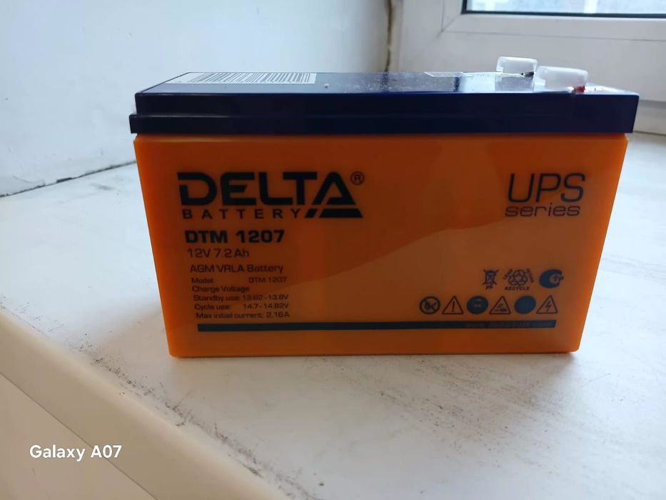 аккумулятор Delta DTM 1207 н