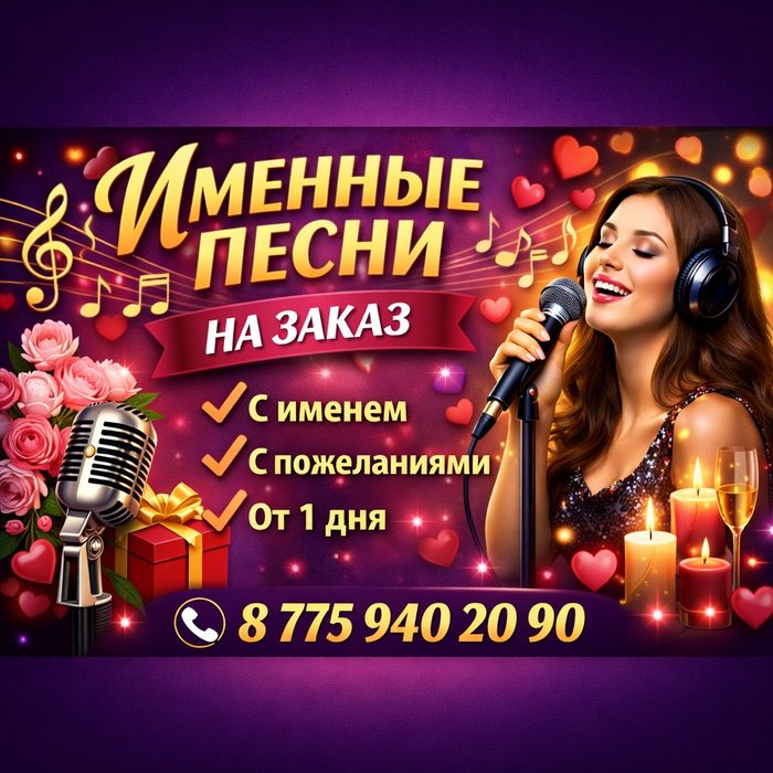 Именные песни на заказ