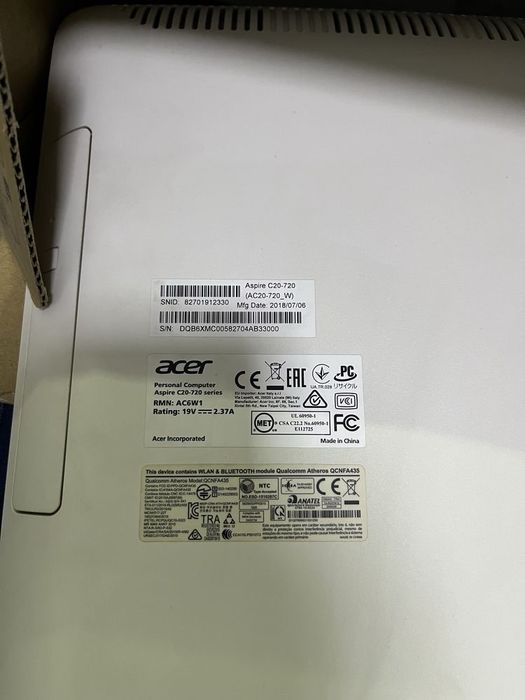 Моноблок Acer 4/500 GB