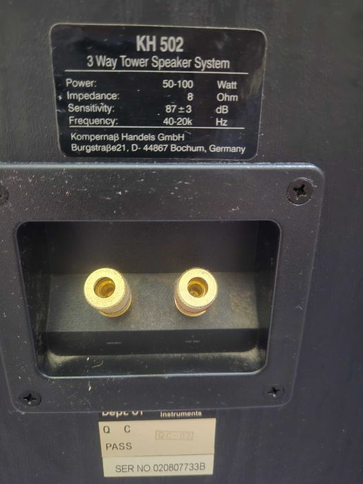 Тонколони KN-502