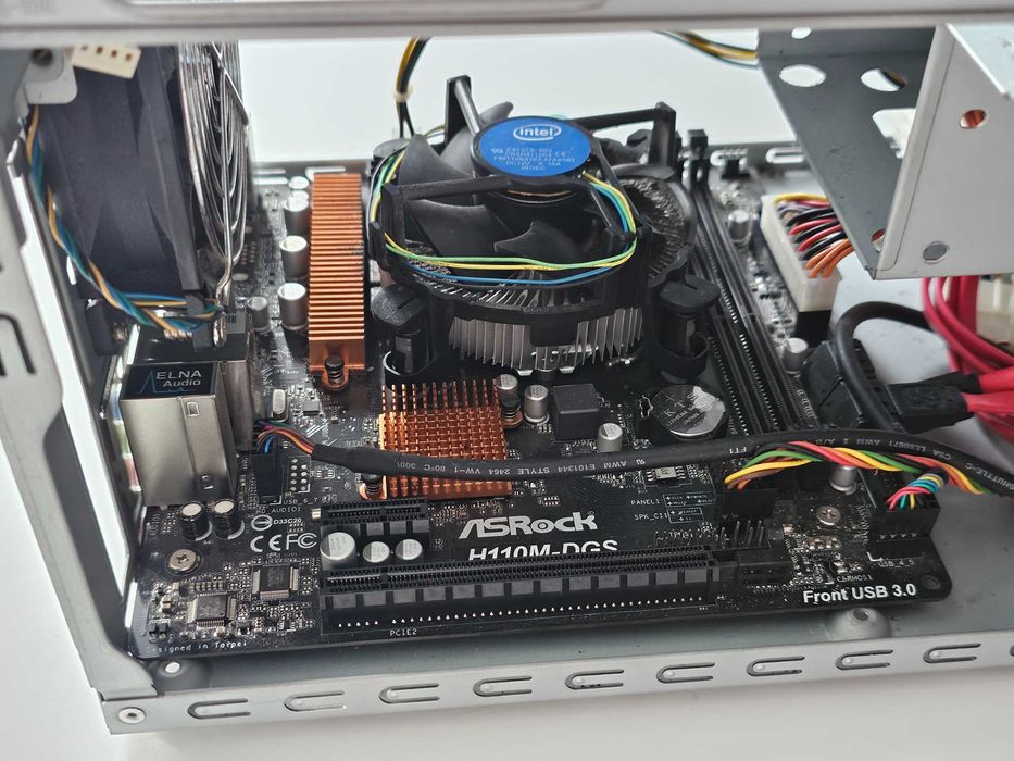 Kit PC Shuttle i5-6500 + ASRock H110M-DGS R3.0 + sursă Sistem HTPC Media server