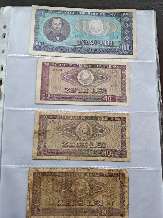 Colecție bancnote, bancnote romanesti, bani vechi