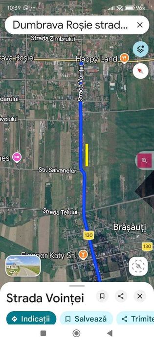 Teren intravilan 2600 mp – Dumbrava Roșie / Dâmburi 3/4